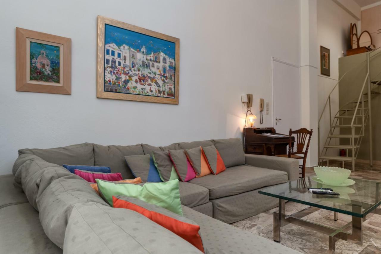 Acropolis Koukaki Loft Private Garden Apartment Athens Ngoại thất bức ảnh