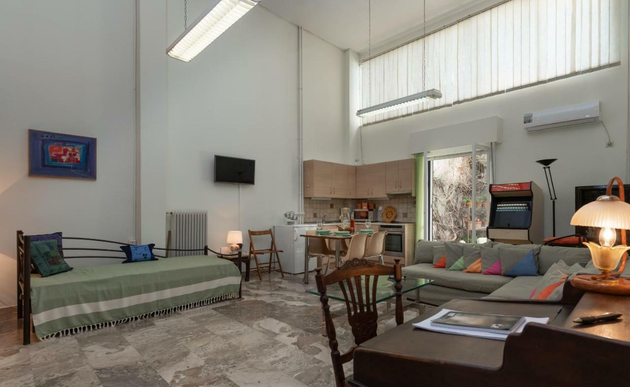 Acropolis Koukaki Loft Private Garden Apartment Athens Ngoại thất bức ảnh